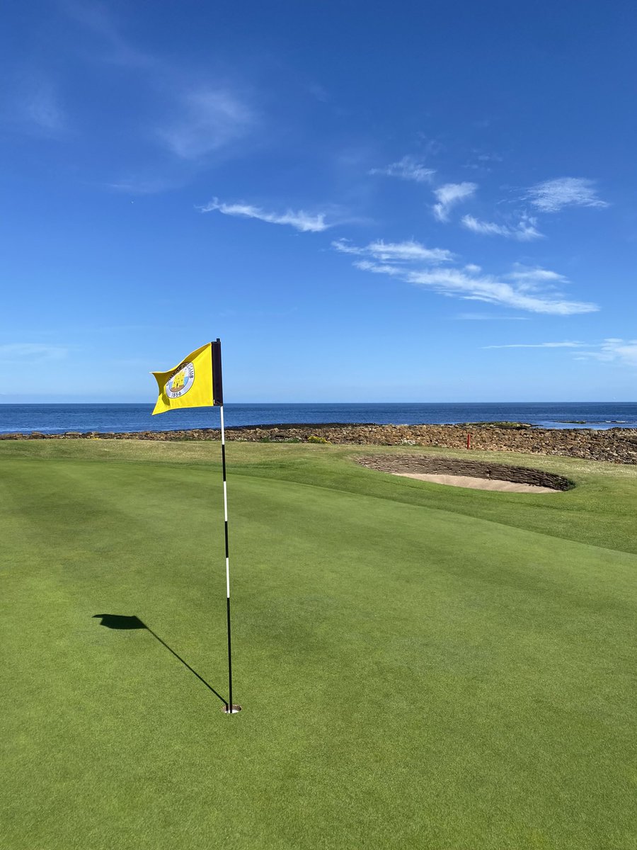 glizzy_turn's tweet photo. @dunbargolfclub was amazing and we totally lucked out with the warm sunny weather! Outrageously fun start to the trip and a great introduction to proper links golf. https://t.co/P0BwEtES3Y