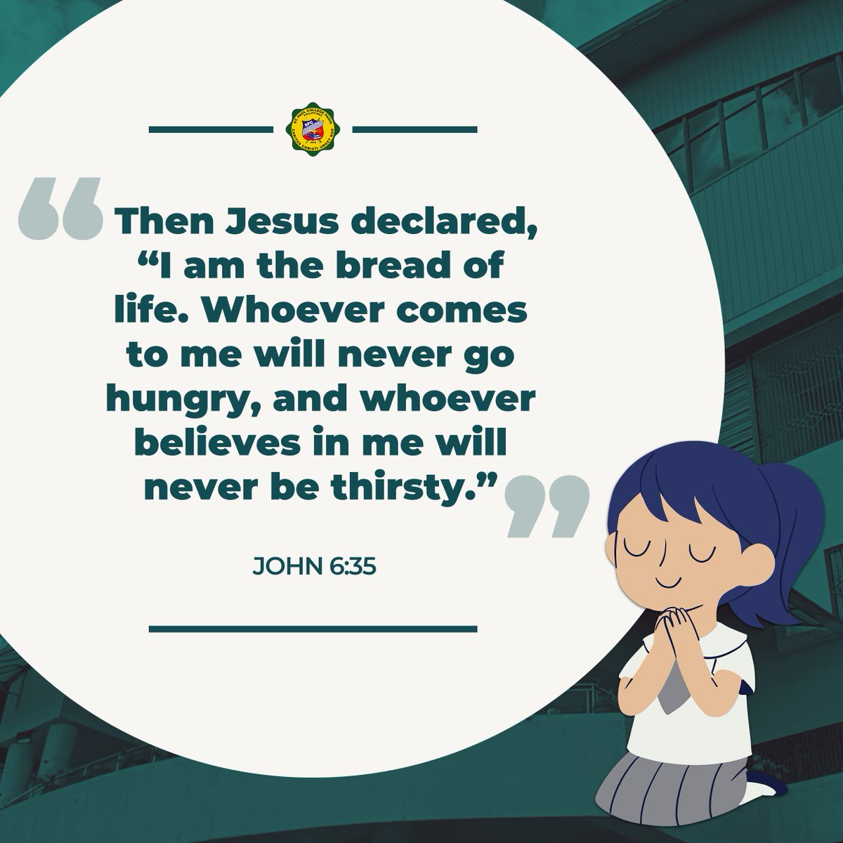 StPaulPasig's tweet image. May our faith sustain us through life&apos;s ups and downs. Keep calm and trust in the Lord.🙏
#ScriptureSundays #SPCP