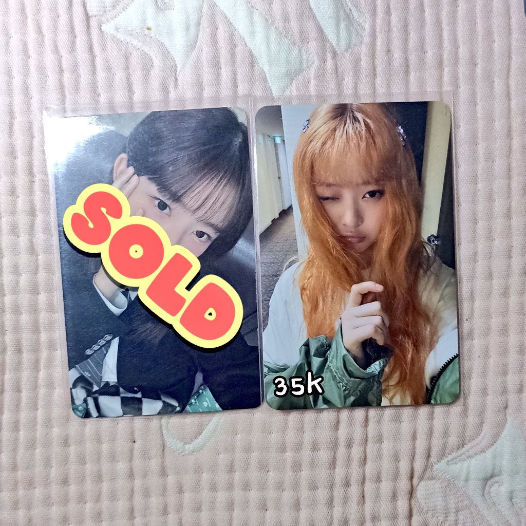 scaredvampp's tweet photo. WTS want to sell official photocard ive, aespa, newjeans, nct 127 yuta

🎀 Exc adm 5%
📍 Kab. Tulungagung, Jatim. 
✅ 🍊 Gratong Xtra + req co vid

T. giselle hanni switch tc ld pob gaeul yujin ive trading card armageddon ready ina aespa poca pc Soundwave mukor supernatural https://t.co/Jqre08uuqx