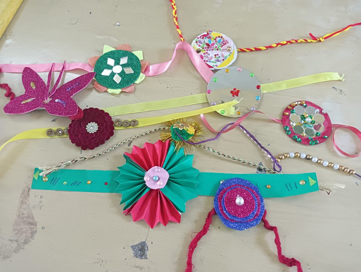 udaykvs23's tweet photo. #Rakhimakingcompetition 
#Rakhi2024 #rakhispecial ❤️❤️❤️ https://t.co/nGqB0HMruk