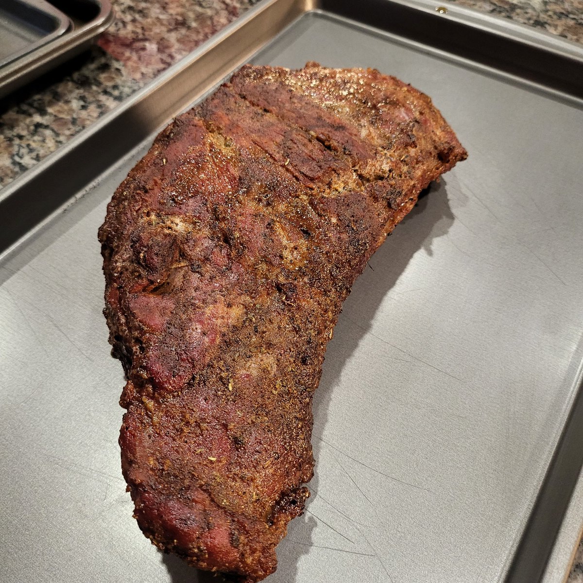 Tri tip on charcoal is... difficult