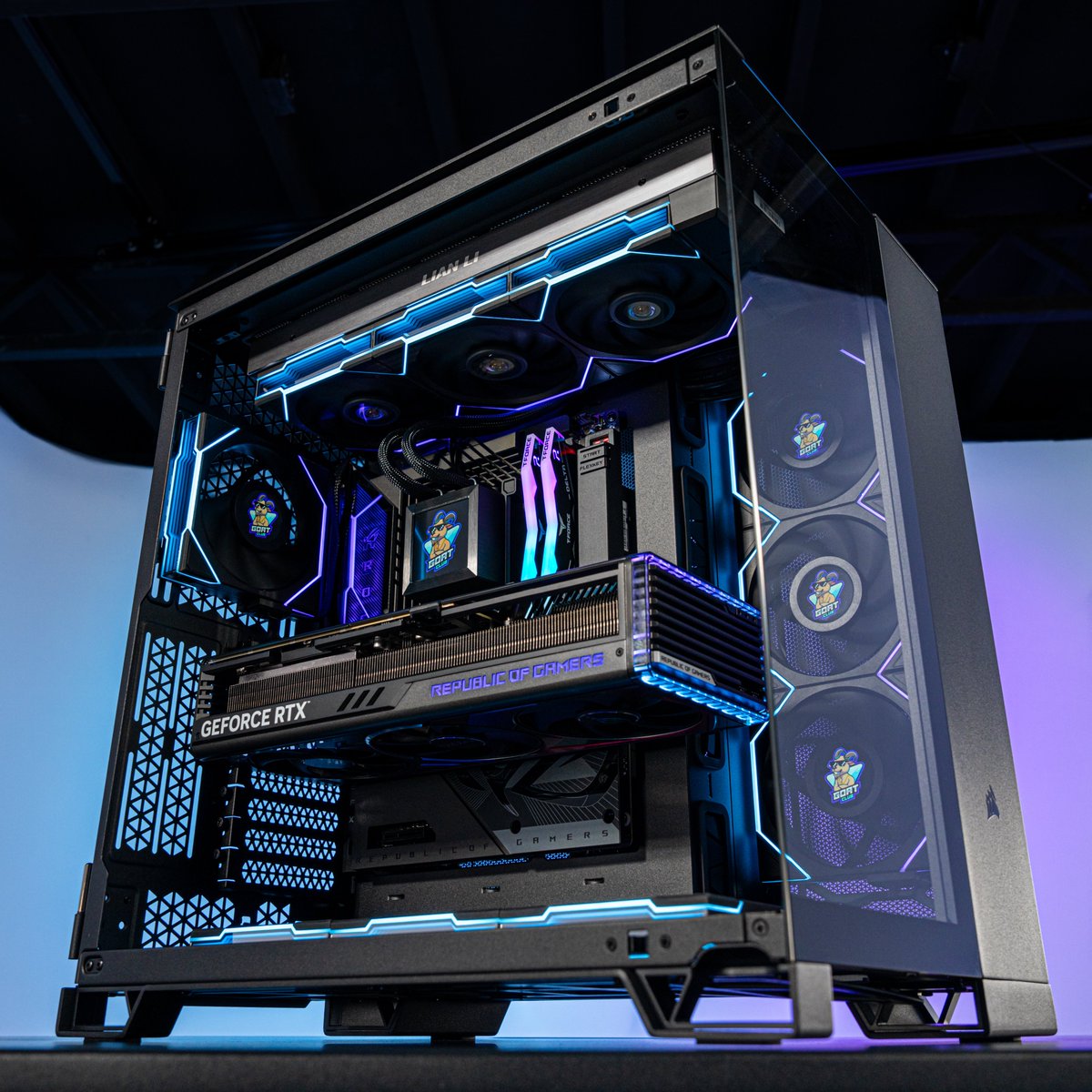 GoatClubAu's tweet photo. Our latest giveaway build features Asus BTF components and shows no power cables on the front.
Could this be the future of PC building?
#GamingCommunity #gamingpc #AsusBTF