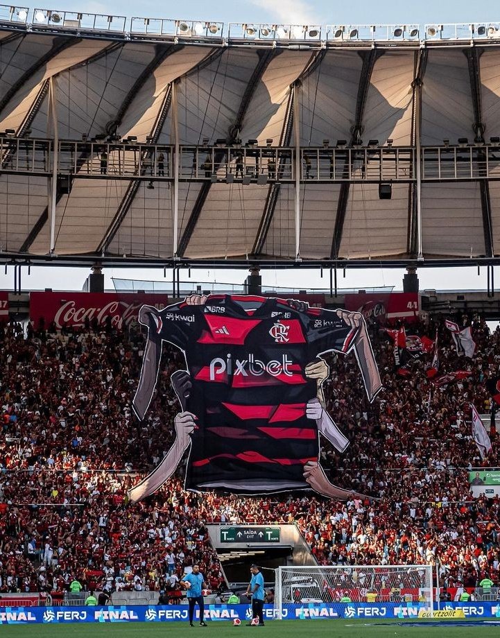HOJE TEM FLAMENGO, ERGA O MANTO !