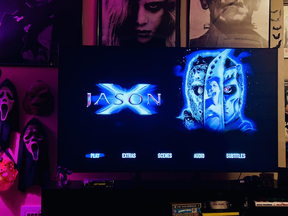 nathanbohatch's tweet image. I’ve been really excited to get to this one on our summer rewatch. I’ve always had a blast with this movie. What do you guys think of it? ☄️#jasonx #fridaythe13th #jasonvoorhees