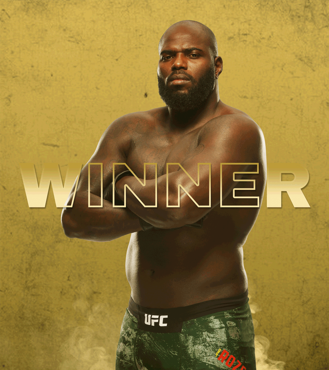 JairRozenstruik's tweet photo. POW! POW! POW! 🥊🇸🇷 @ufc #UFC305 #TuivasavsRozenstruik #JairzinhoRozenstruik #BigiBoy #Suriname https://t.co/YEYc3q7nU9
