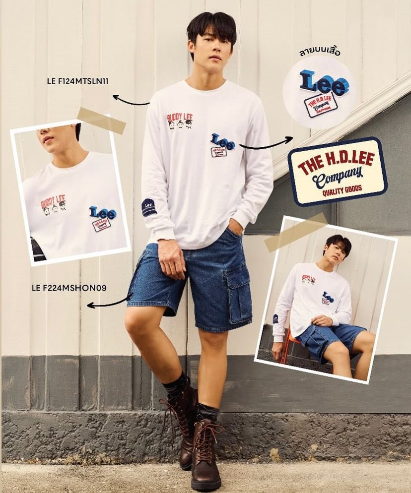 Prinfanclub's tweet photo. 🧥เพิ่มความชิคให้ลุคของคุณด้วยเสื้อยืดแขนยาว Buddy Lee
🌟 Lee ความเรียบง่ายที่ทำให้คุณดูดีตลอดทั้งวัน👖
ช้อป Buddy Lee ได้แล้วทุกสาขาและออนไลน์สโตร์
#Leejeansth #LeeThailand #LeeStandTall #LeexMarkPrin #BuddyLee #หมากปริญ
#markprin #mark_prin #prinfanclub
Cr leejeansth https://t.co/CdbjG5eBIa