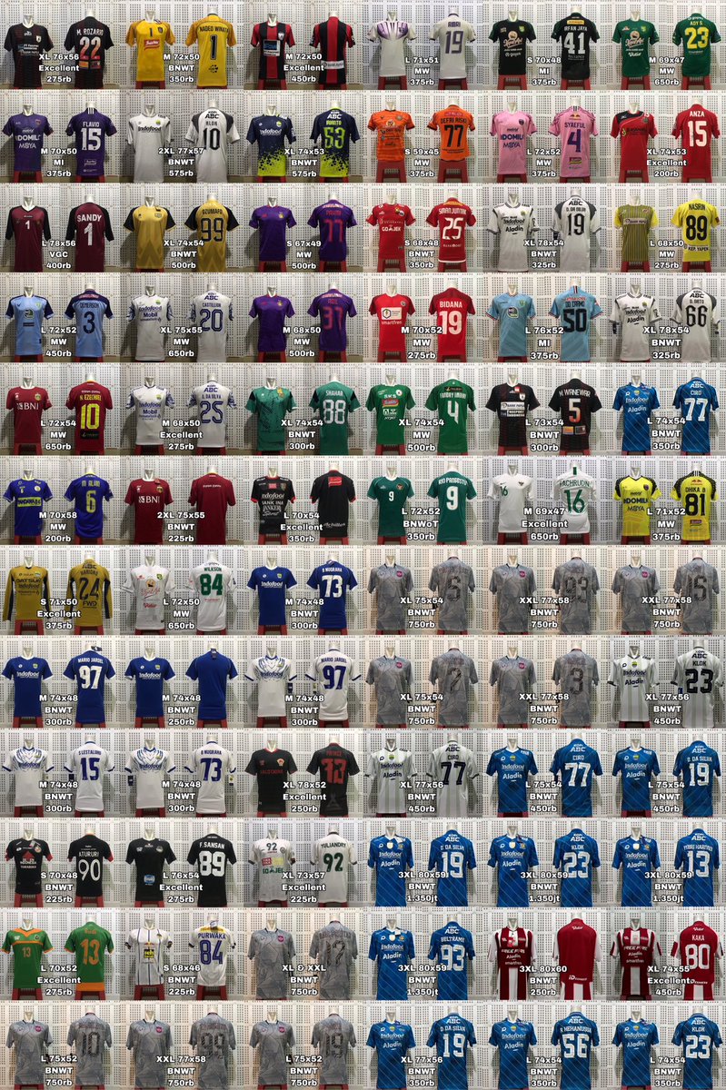 #jersey4sale BUY 2 FREE 1 JERSEY PERSIB/PSMS. Size &amp; harga tertera. WA: 081218129440. thx

<a href="/jerseysneil/">#lelangsneil</a> <a href="/fieldersftbl/">Fielders Football</a> <a href="/futebolre/">Futebol Originale</a> <a href="/Reds_Flare/">RedsFlare</a> <a href="/equilibrium_46/">Authentic Corner</a> <a href="/BaliFootballShp/">Football in Paradise</a> <a href="/RCJerseyOri/">#RCJerseyOri Football Shop</a> <a href="/JerseyLigina/">Pencinta Kain Ligina (Follow IG: @pjli_id)</a> #Jerseyforum