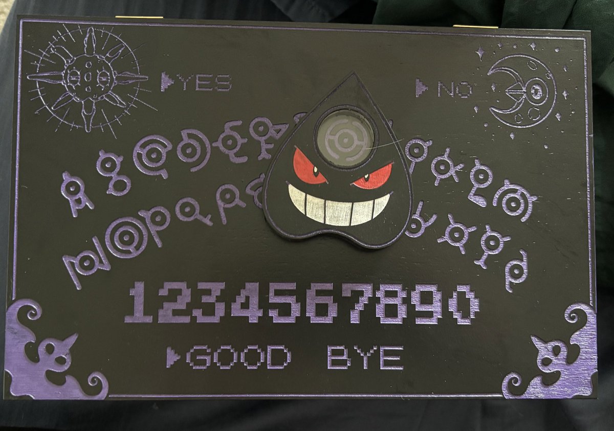 spaceghost's tweet photo. Got the neatest stash box from @overcastoddshop today 😭 It’s an unlocking box with its own secret code! I included a video so you can see how it works. I also got the cutest holo ditto tarot card to keep inside of it. Astounded by the incredible artists in the gaming community!! https://t.co/AF1P5doUFz