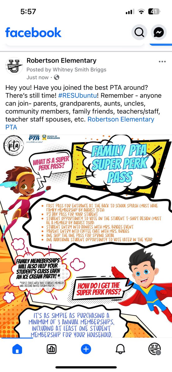Robertson Elementary (@robertson_elem) on Twitter photo Here’s your chance to join THE BEST PTA around! #RESUbuntu <a href="/RobertsonPta/">Robertson PTA</a> Here’s your chance to join THE BEST PTA around! #RESUbuntu <a href="/RobertsonPta/">Robertson PTA</a>