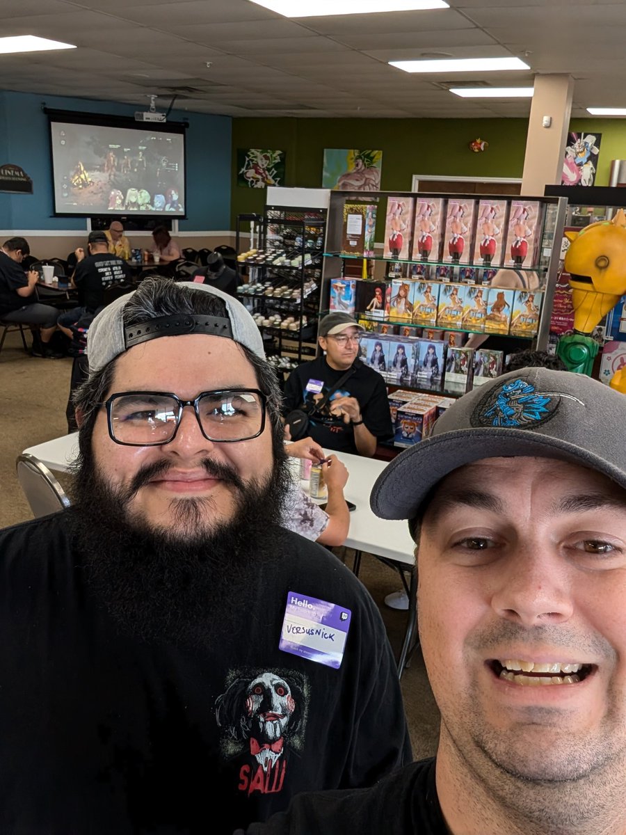 <a href="/Twitch/">Twitch</a> meet up was awesome today!

It was nice meeting up with <a href="/VersusNick/">🔴 Live now | VersusNick🤘🏽</a> in person!

Thank you <a href="/twitchSATX/">Stream SanAntonio</a> for hosting! Looking forward to future events!

#twitchmeetups