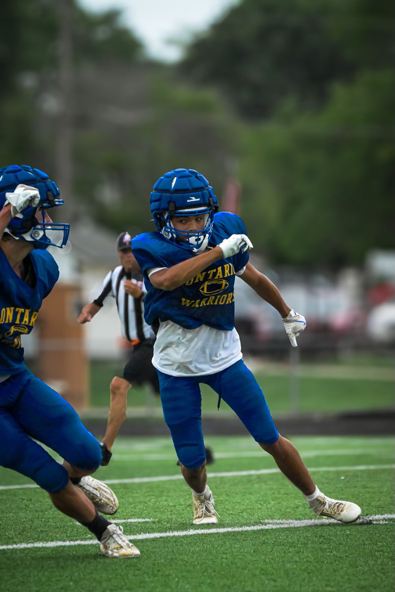 ontHype's tweet photo. Ashland vs Ontario scrimmage (1) https://t.co/ojraLoEww0