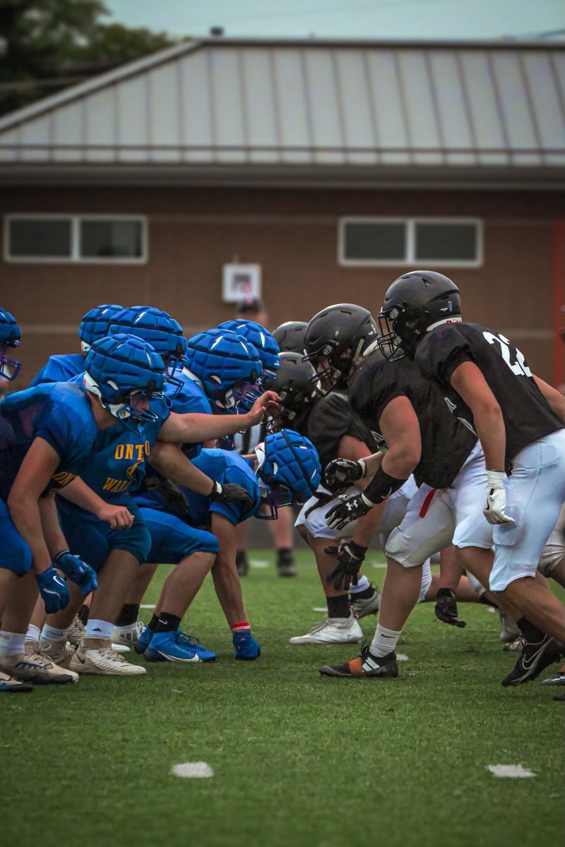 ontHype's tweet photo. Ashland vs Ontario scrimmage (2) https://t.co/S9ldVGOvMQ