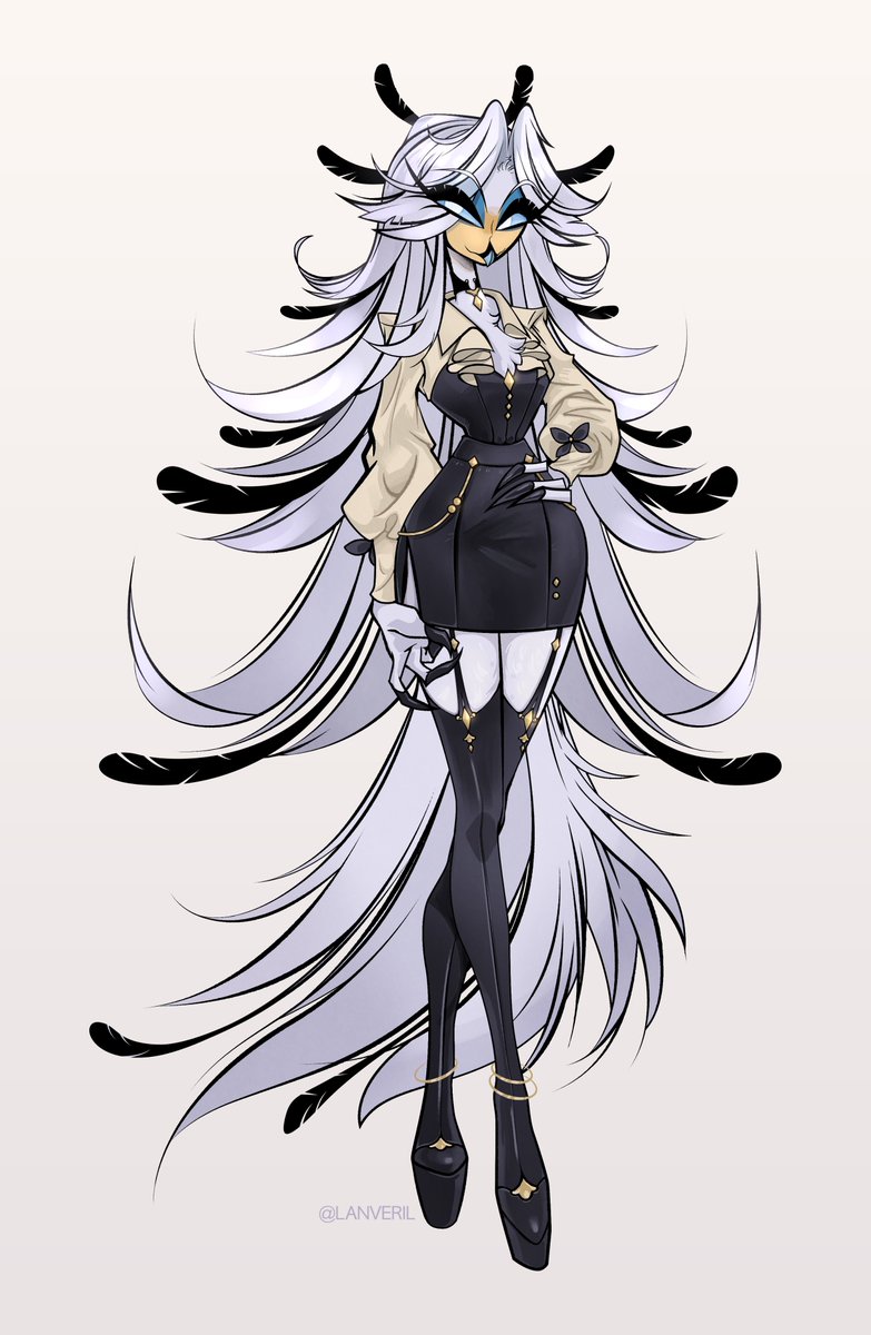 LANVERIL's tweet photo. Commission for @taxislut
OC 𝑨𝒈𝒊𝒕𝒕𝒂𝒓𝒂 🤍 belongs to @taxislut
#HelluvaBoss #HelluvaBossOC https://t.co/8P2182YAyZ