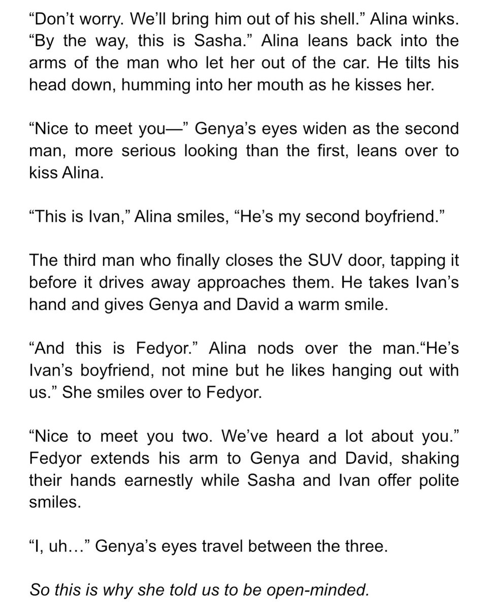 Genya meets her best friend’s boyfriends