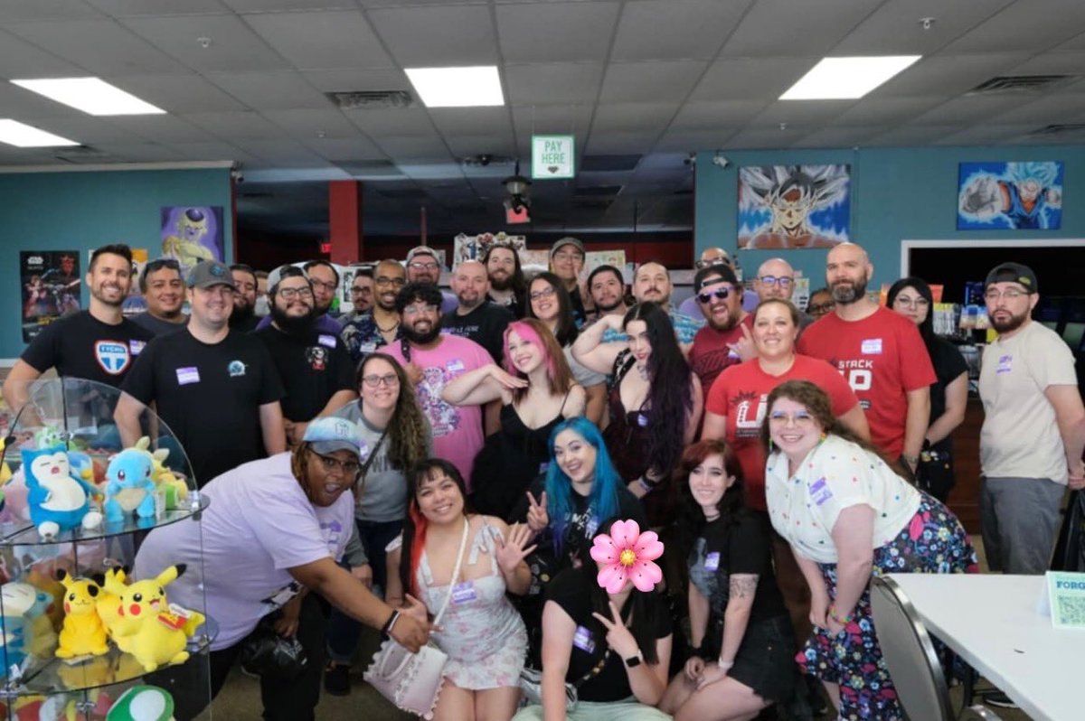 Stream SanAntonio (@twitchsatx) on Twitter photo And thatโs a wrap! We are so back!!
Thank you to everyone who showed up today for the meetup, it was fun seeing so many old and new faces!!
Big shout out to <a href="/rikricOtakuCafe/">RikRic OtakuCafe</a> for hosting us and to all our partners who helped make prizing possible!!
Til next time SA!!! And thatโs a wrap! We are so back!!
Thank you to everyone who showed up today for the meetup, it was fun seeing so many old and new faces!!
Big shout out to <a href="/rikricOtakuCafe/">RikRic OtakuCafe</a> for hosting us and to all our partners who helped make prizing possible!!
Til next time SA!!!
