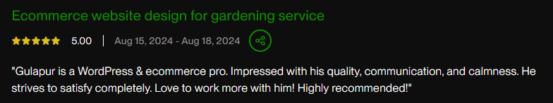 Rahmanwebdigital | WordPress | Ecommerce Expert (@devtahmid1) on Twitter photo 🚀 Just completed another successful project on Upwork with a 5-star rating!⭐⭐⭐⭐⭐
I am grateful for the feedback and excited about more collaborations! 🌟
Let's discuss your project!🚀
💻 lnkd.in/g_mCXisk
✉️ rahman@rahmanwebdigital.com
☎️+88-01863109871 (WhatsApp) 🚀 Just completed another successful project on Upwork with a 5-star rating!⭐⭐⭐⭐⭐
I am grateful for the feedback and excited about more collaborations! 🌟
Let's discuss your project!🚀
💻 lnkd.in/g_mCXisk
✉️ rahman@rahmanwebdigital.com
☎️+88-01863109871 (WhatsApp)