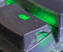 JollyRgrs's tweet photo. @RazerSupport  I'm having issues with my 4 month old Phantom Keycaps falling apart.  Left Alt and Right Ctrl (it was just Left Alt for the last week or so until I just noticed the Ctrl key today). 4 months? this seems like a defect. https://t.co/lVBkqkPjHs