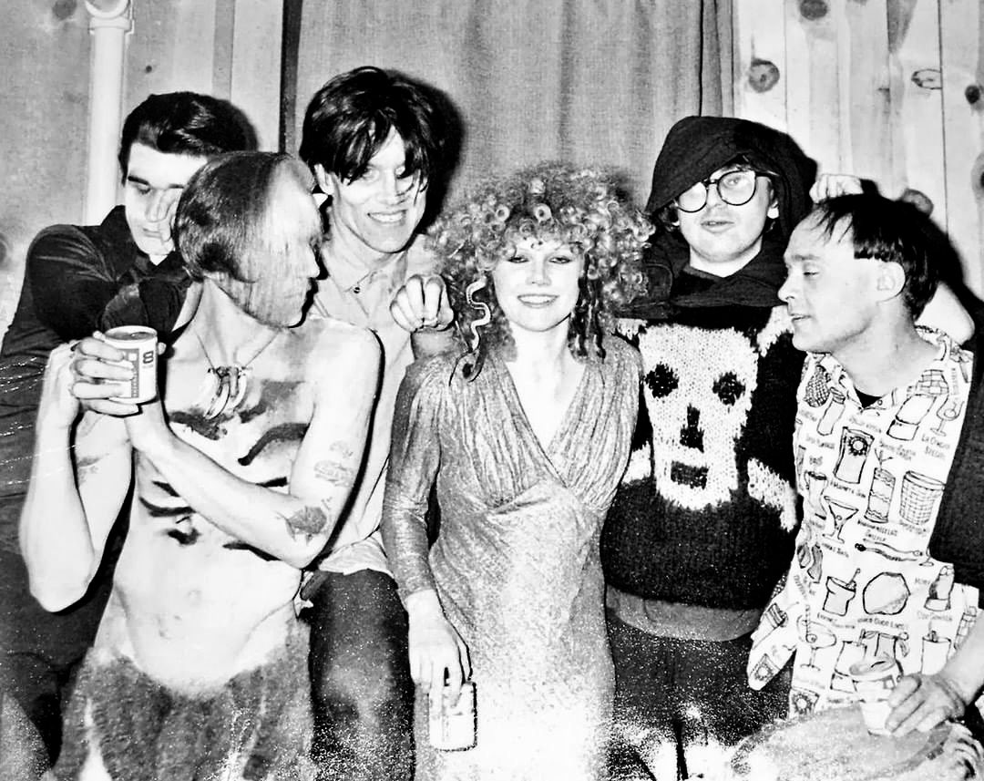 chrissteinplays's tweet photo. Me and Bradley Field, intoxicated, with The Cramps, Halloween 1979 https://t.co/eq688Dpa13