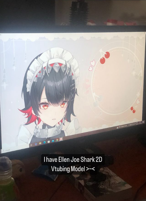 MatiiVT's tweet photo. I have Ellen Joe Shark 2D Vtubing model >//<
and I really like that model a lot UwU
#Vtuber #VtubersUprising #VtuberEN #ENVtuber #VtuberCZ #VtuberSupport #EllenJoe #Ellen #Joe #Shark #vtubersupportbeam https://t.co/hqtxRKRr8l