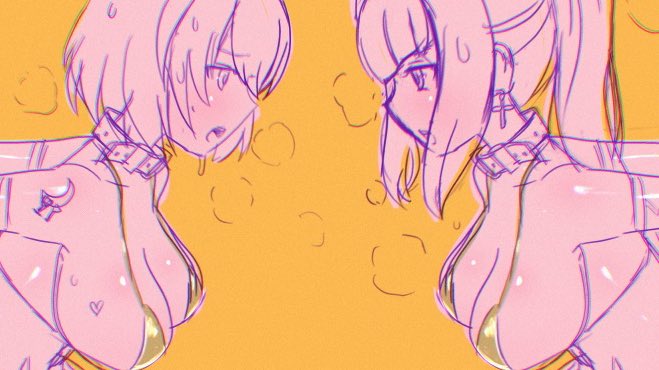 pixivFANBOXでアオイ+利佳 〇〇しないと出られない部屋チャレンジを公開しました!  