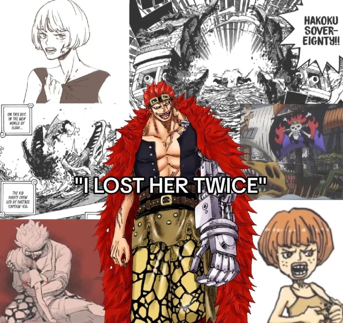 noveriller's tweet photo. Even if I talk a lot about possible power-ups, what I want the most for him in Elbaf is good Character Development. If I could choose between:

A) A Law/Corazon moment, like in Dressrosa, but for him and Victoria.

B) JoyBoy's level of Haki.

I would choose A) without a question. https://t.co/7HdkzPmbbD