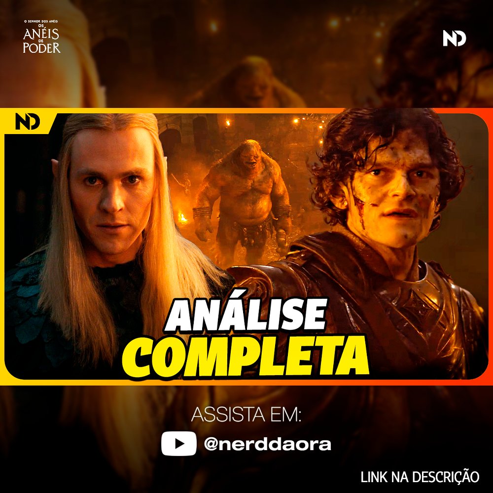 Análise detalhada do trailer final da 2ª temporada de Os Anéis de Poder:
👉 youtu.be/J1pP4EZ_AJg

#TheRingsOfPower #OsAnéisDePoder