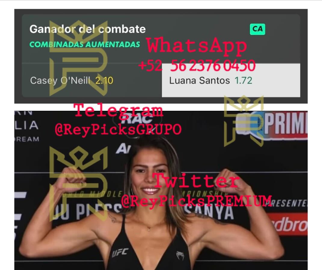 ReyPicksPREMIUM's tweet photo. APUESTAS DE UFC 🥊⭐️

STAKE20 de UFC VEGAS es el PARLAY, la otra es STAKE10 y finalmente les dejé también la de ROBERTO REY 🤴 

DÉJENME TODOS SU ❤️ de BUENA VIBRA!!! https://t.co/7mP182iLHs