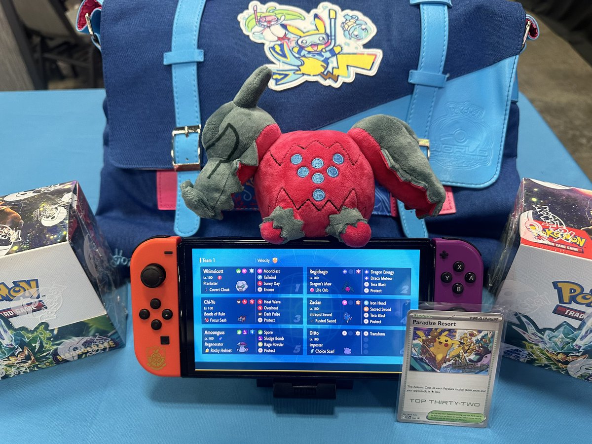 VelocityVGC's tweet image. I made Top Cut at the 2024 Pokémon VGC World Championships! Wish I could have taken it all, but I’m so happy to prove I can play well on the Worlds stage, especially with Regidrago. Thanks to everyone who has helped or supported me along the way!