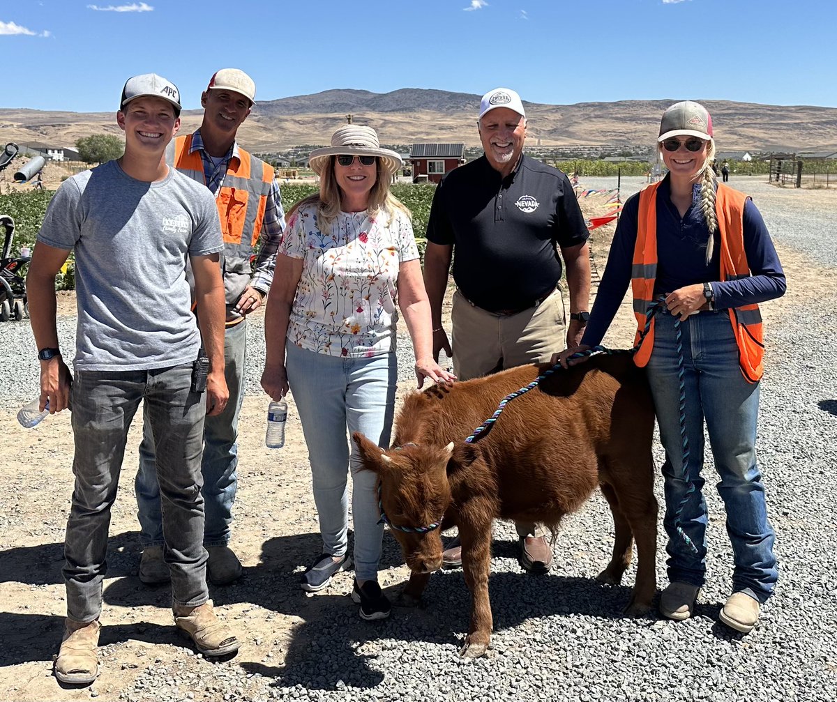 Visiting Andelin Family Farm in Sparks Nevada. Andelin Farm is an agritourism destination nationally renowned for the wide variety of activities they offer. Learned more about this industry for my BDR in the next legislative session to support Nevada ranchers and farmers