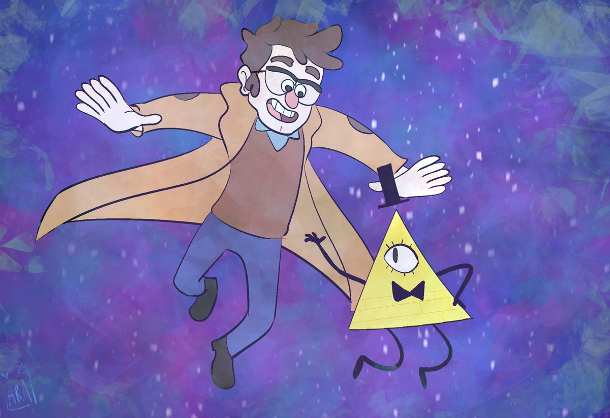 kickflip_fox's tweet photo. He said he had so much to show me. So much knowledge, so many worlds to see.  #billford #BillCipher #StanfordPines https://t.co/G2IHe2efWP