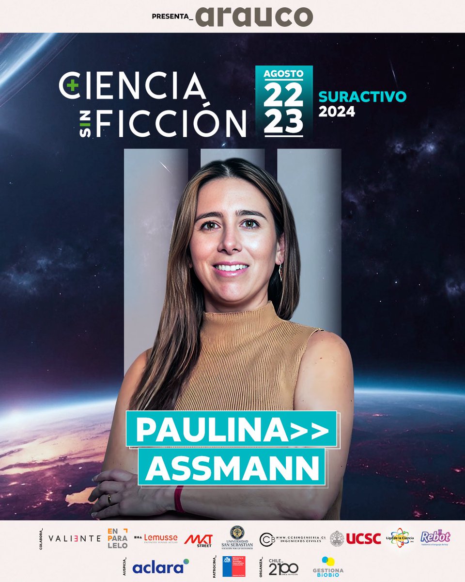 ¡No te pierdas la historia inspiradora de <a href="/pauli_assmann/">Paulina Assmann</a> en #CienciaSinFicción! 

Desde niña, mostró una curiosidad imparable que la llevó a convertirse en científica, participando en la Misión Starshine de la NASA y especializándose en física. 👩‍🔬