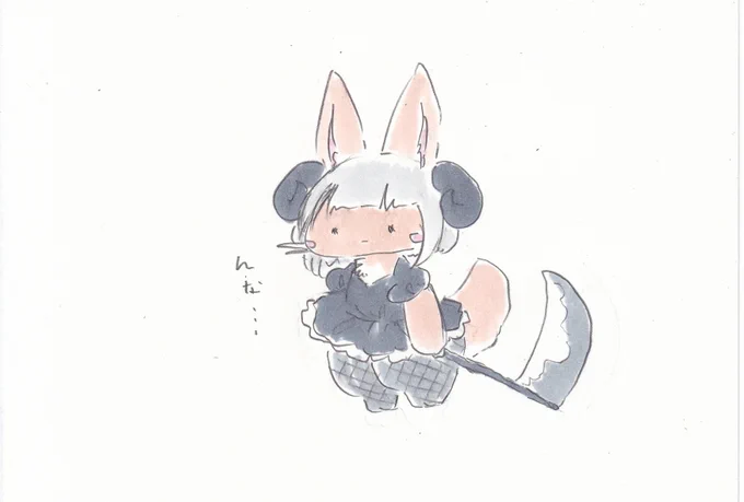 悪魔んなちゃんもいいね。#イラスト #メイドインアビス 