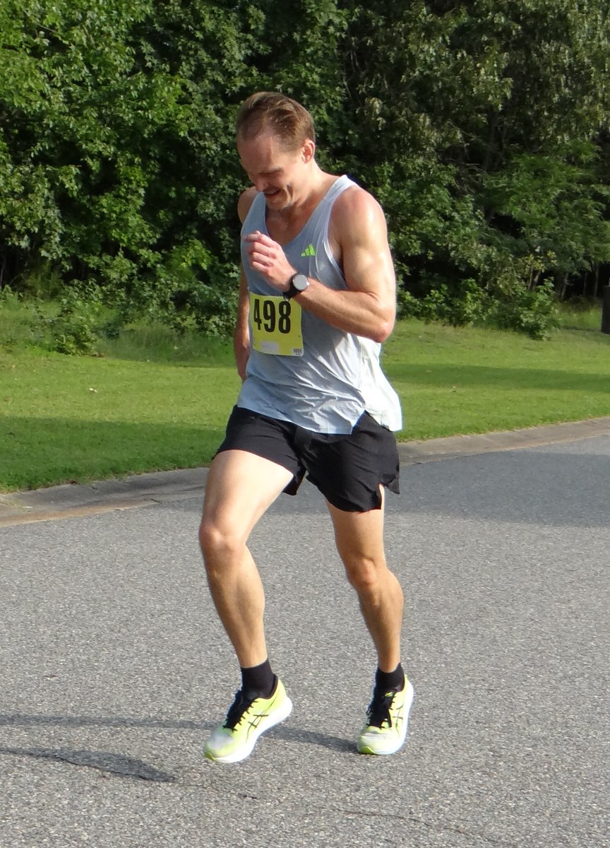 Winners at the 17th Smart Smiles 5K held Saturday, August 17, 2024: Men- 1) Nate Cochran, 16 of Newport News VA: 16:33 (5:19 per mile pace); 2) Benjamin Perry, 17 of Newport News VA: 17:28; 3) Stephen Harrah, 33 of Newport News VA: 18:01.
(1/2)