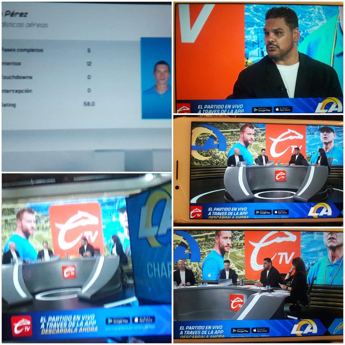 yaguemx's tweet photo. Que maravilloso analisis de @Ale_NFL 🎙 @eleonbaz 🎙 y @TYSONLOPEZ 🎙 @AranaRoa 🎙
de este juego empatado entre #BoltUp y #RamsHouse por @somoscalientetv 📺 #RamsEnCTV 🏈 https://t.co/iAVS16bg6F