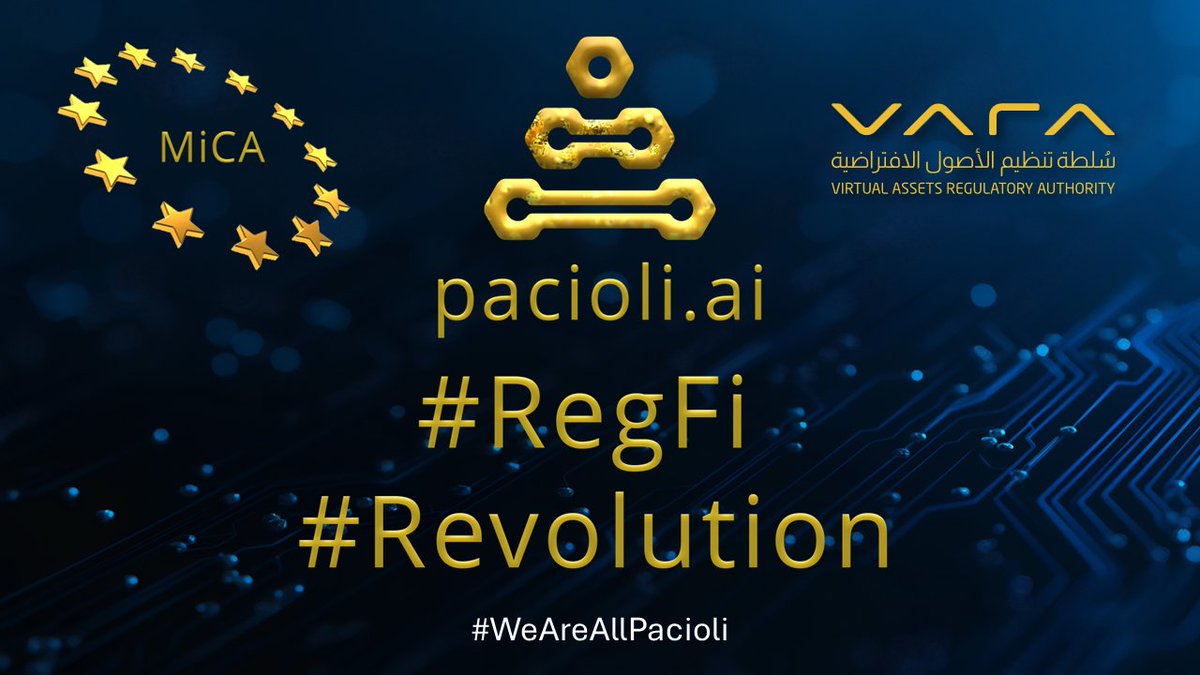 pacioli_ai's tweet photo. 📊 Automate #whitepaper creation with https://t.co/YYVJ8rdHzR's Luca Suite™. Own a #PacioliNode and earn rewards while ensuring compliance. Don't miss the Initial Node Offering—act now! #PacioliAI #Web3 #CryptoCompliance #INO #RegFi

Buy INO Now! https://t.co/VPA6n4DA4C https://t.co/F8kIuNZ0qU