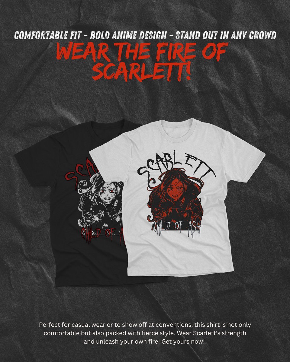 IamGetsumei's tweet photo. 🔥Introducing the Scarlett Collection! 🔥
Don’t miss your chance to own a piece of the Scarlett Collection! Perfect for gifting, collecting, or just showing off your love for stunning anime art. Get yours today and feel the fire!
=================
Mockup sample for @OGitsMason https://t.co/E52vY0UgA7