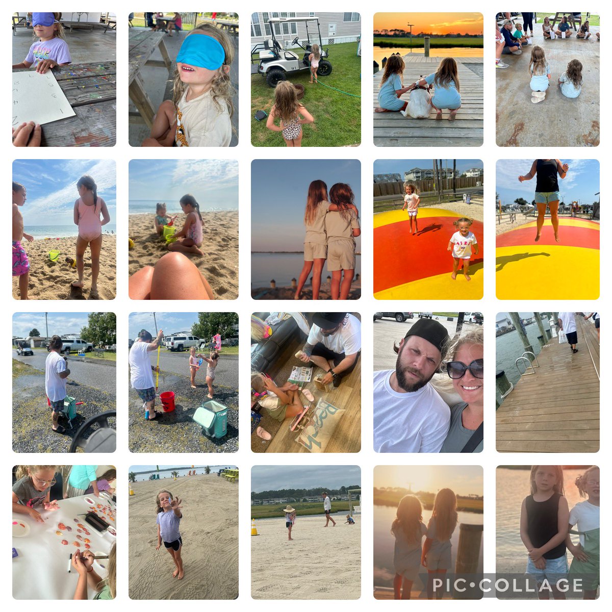 Spent 45 days at the beach! We made so many memories! Back to school we go.