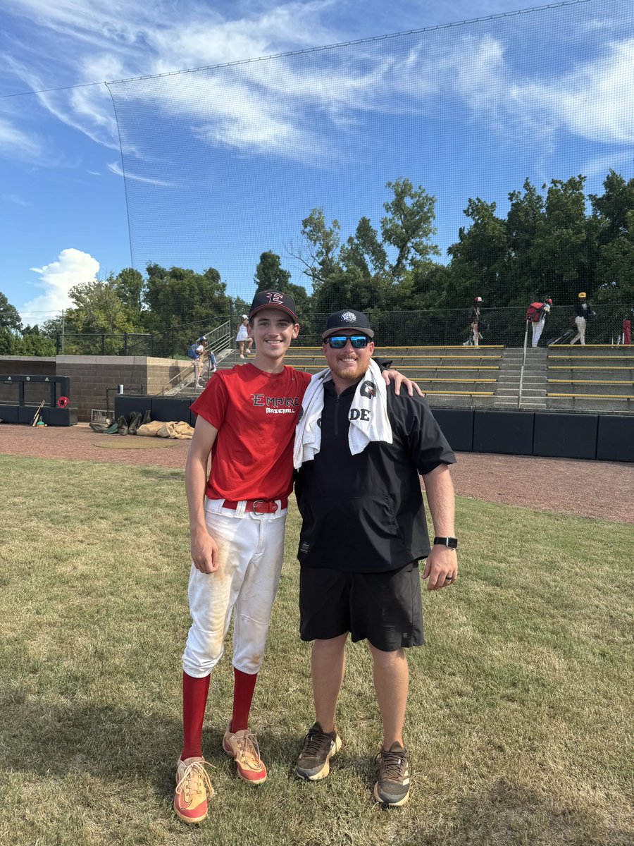Kaeden Geraci (@kaedengeraci21) on Twitter photo Had a solid camp at <a href="/UAPBLionsBSB/">𝐆𝐨𝐥𝐝𝐞𝐧 𝐋𝐢𝐨𝐧𝐬 𝐁𝐚𝐬𝐞𝐛𝐚𝐥𝐥 ⚾️</a> today I want to thank Coach <a href="/LoganStout/">Logan Stout</a> for inviting me up and him and the rest of the coaching staff for putting on a great camp! Also want to thank pitching coach <a href="/CoachMMoyer/">Mark Moyer</a> I had an absolute blast here in Arkansas 💪🏻<a href="/Empirebsbl/">Empire Baseball</a> Had a solid camp at <a href="/UAPBLionsBSB/">𝐆𝐨𝐥𝐝𝐞𝐧 𝐋𝐢𝐨𝐧𝐬 𝐁𝐚𝐬𝐞𝐛𝐚𝐥𝐥 ⚾️</a> today I want to thank Coach <a href="/LoganStout/">Logan Stout</a> for inviting me up and him and the rest of the coaching staff for putting on a great camp! Also want to thank pitching coach <a href="/CoachMMoyer/">Mark Moyer</a> I had an absolute blast here in Arkansas 💪🏻<a href="/Empirebsbl/">Empire Baseball</a>