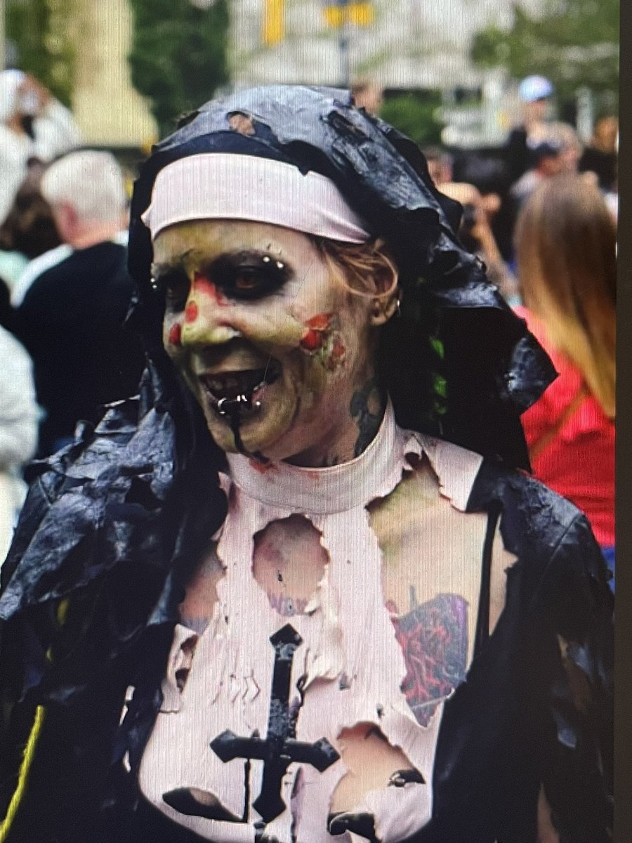 Graffenstyne's tweet photo. Nun of your problems aka Sister Slime https://t.co/o2L5VbugVO