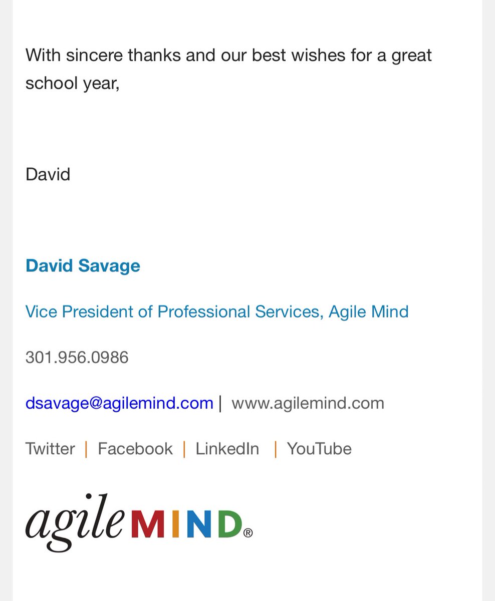 MsAlgebraDA's tweet image. Remember that presentation I gave? Well @AgileMind’s Vice President of Professional Services had something  to say!! #MsAlgebra #SettingTheStage #Honored #iTeachMath