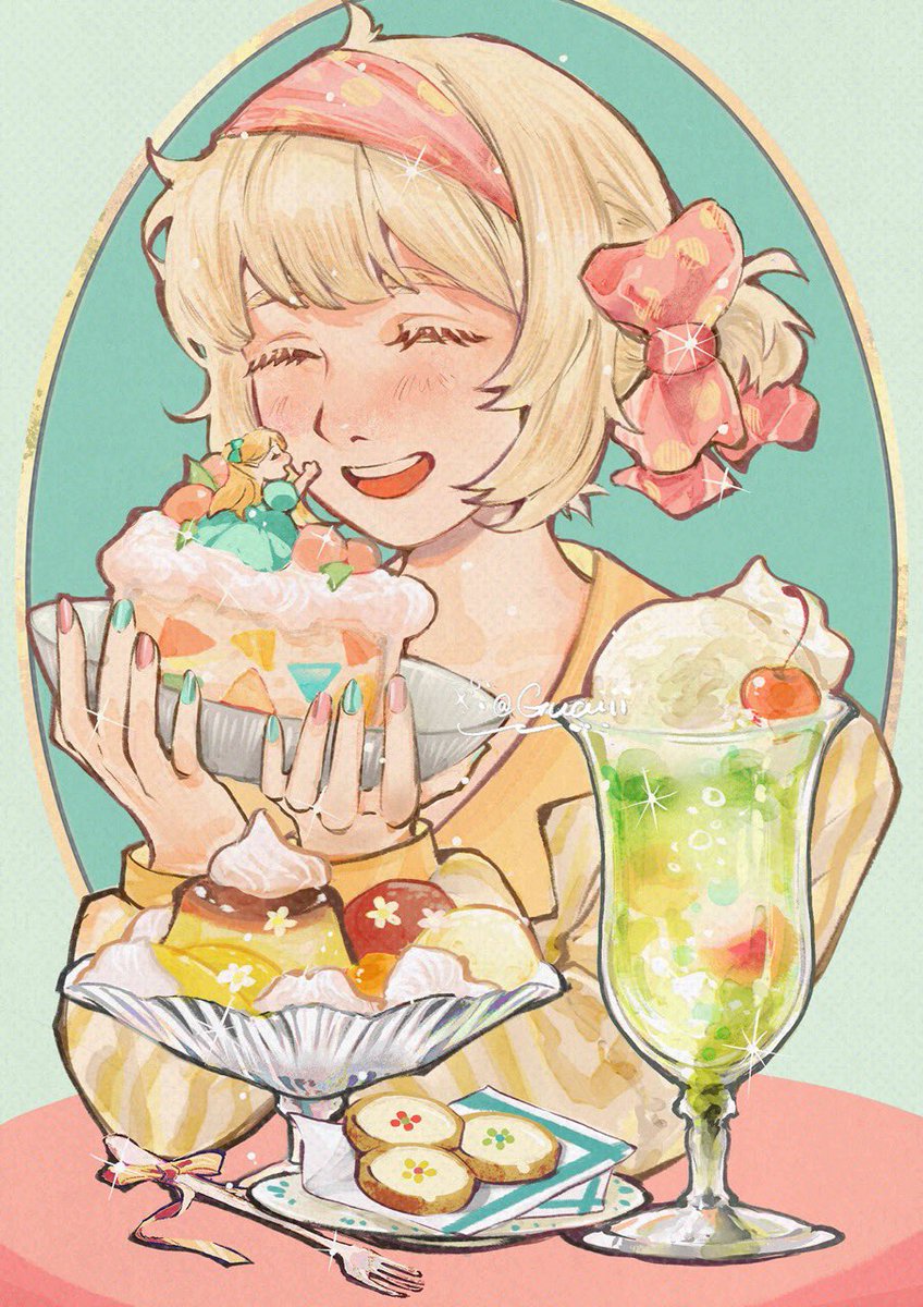 🍧➕🍰🟰？
 #ダンジョン飯
