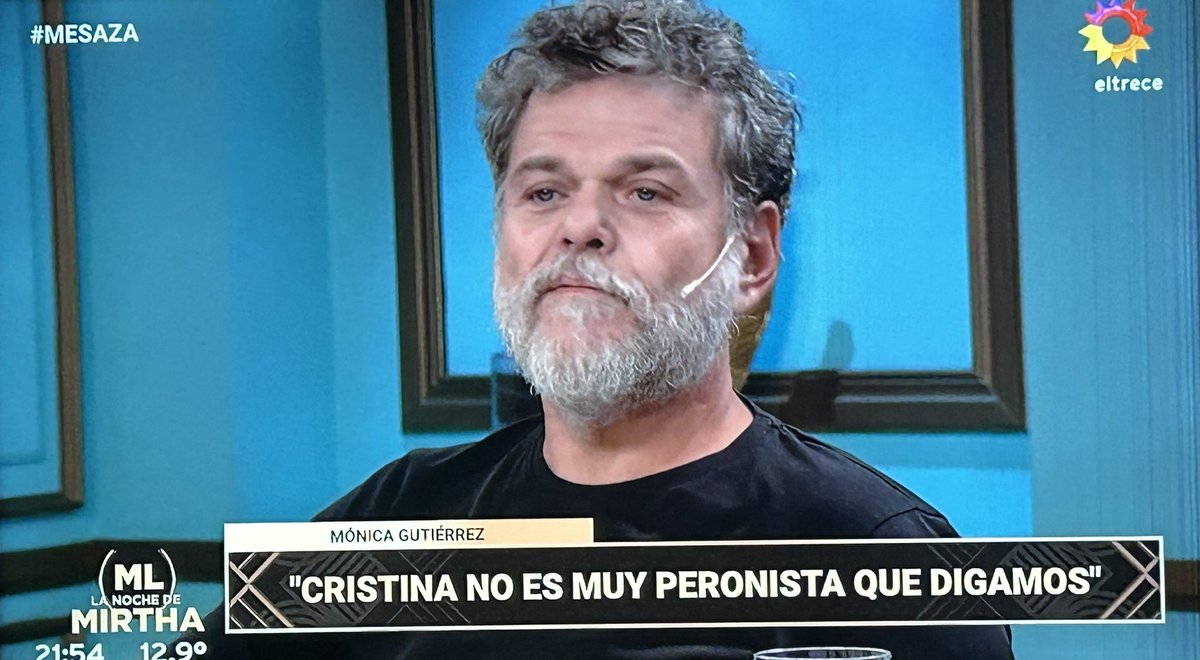 gracielita_g's tweet photo. Hermoso Alfredo Casero diciéndole a Ruckauf que los peronistas se tienen que hacer cargo de Alberto! 😁 #Mesaza https://t.co/FiZP5R5SB2
