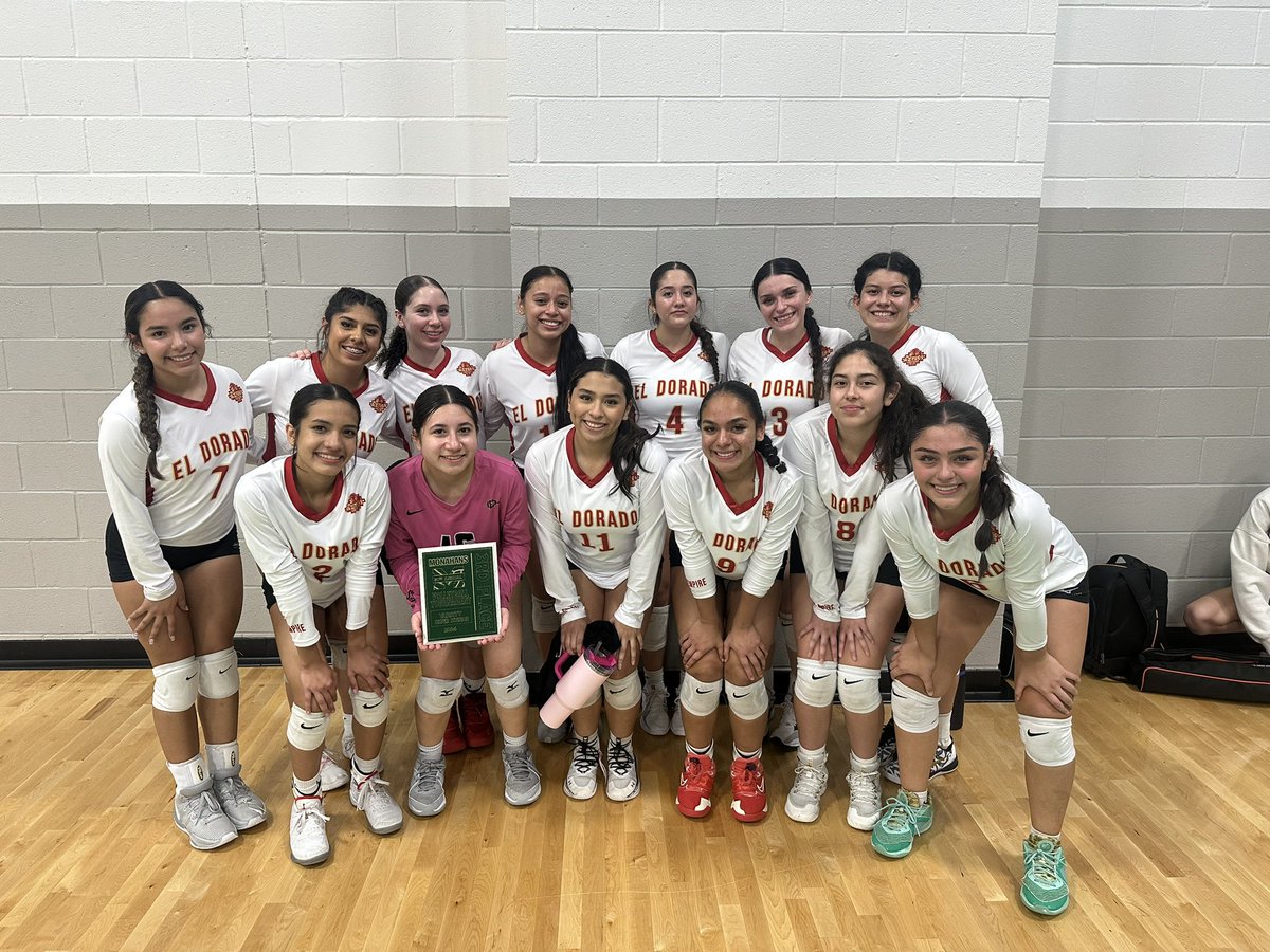 El Dorado Volleyball (@edhs_volleyball) on Twitter photo ๐จ๐จLady Aztecs take home 3rd place in the Silver Division at the 50th Annual Monahans Volleyball Tournament.๐จ๐จ
Defeating Compass in three sets
18-25
25-23
25-17
Off to a great start Aztecs๐๐
<a href="/EDAztecs_HS/">Venessa Betancourt</a> <a href="/Coach1Martinez/">Frank Martinez</a> <a href="/AReyes_HMS/">Adriana Reyes</a> <a href="/AMonte_1/">Angel Montelongo</a> ๐จ๐จLady Aztecs take home 3rd place in the Silver Division at the 50th Annual Monahans Volleyball Tournament.๐จ๐จ
Defeating Compass in three sets
18-25
25-23
25-17
Off to a great start Aztecs๐๐
<a href="/EDAztecs_HS/">Venessa Betancourt</a> <a href="/Coach1Martinez/">Frank Martinez</a> <a href="/AReyes_HMS/">Adriana Reyes</a> <a href="/AMonte_1/">Angel Montelongo</a>