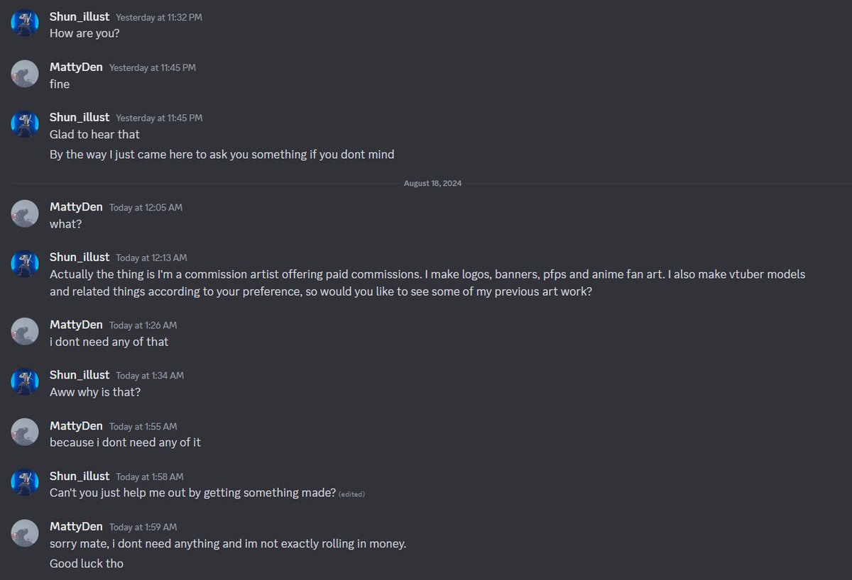 These guys are getting desperate