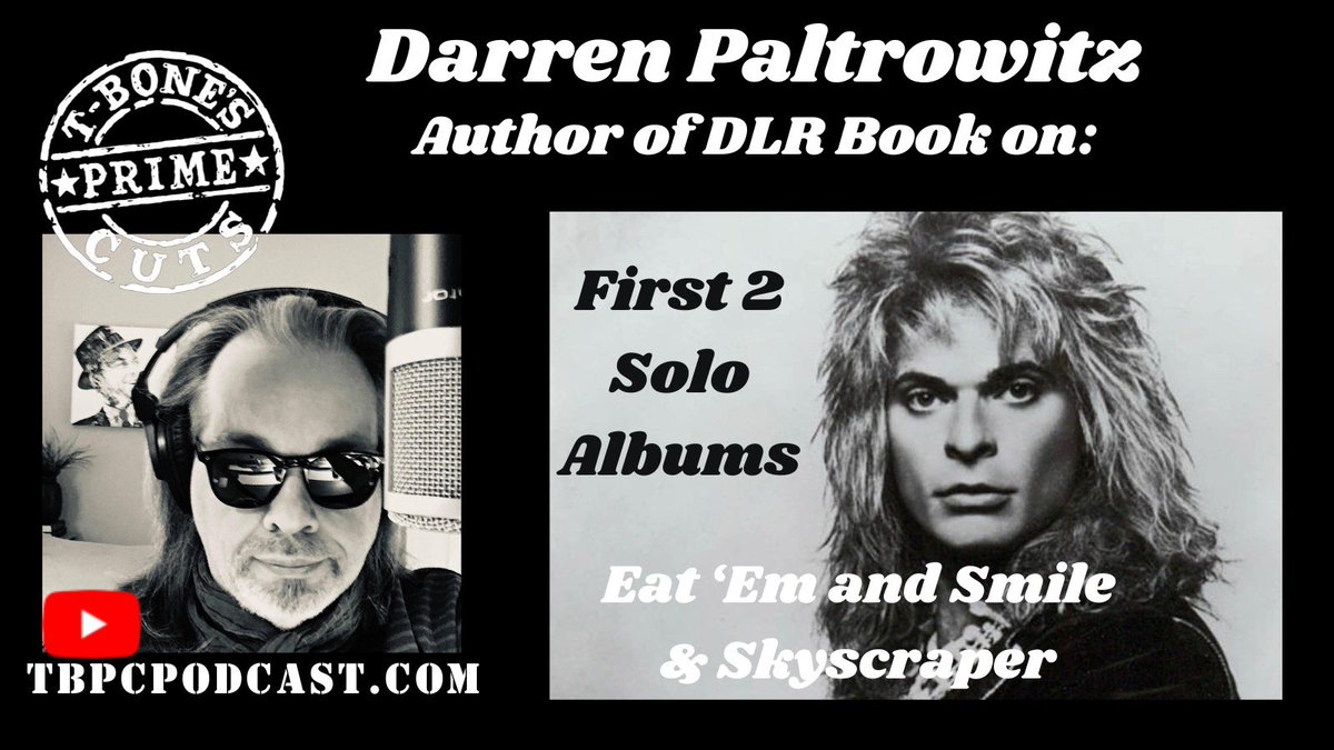 TBPCpodcast's tweet photo. On the #TBPC Podcast YouTube channel:
Darren Paltrowitz & T-Bone on DLRโs ๐ฌ๐๐ โ๐ฌ๐ ๐๐๐
๐บ๐๐๐๐ & ๐บ๐๐๐๐๐๐๐๐๐ in this clip from the podcast.
๐๐ฅ๐๐๐ฌ๐ ๐๐๐๐ ๐๐ง๐ ๐๐๐๐๐๐๐๐๐!
#DavidLeeRoth #DLRbook #VanHalen
Watch: https://t.co/OTO1IYGCs8 https://t.co/VpHdjWLkTZ