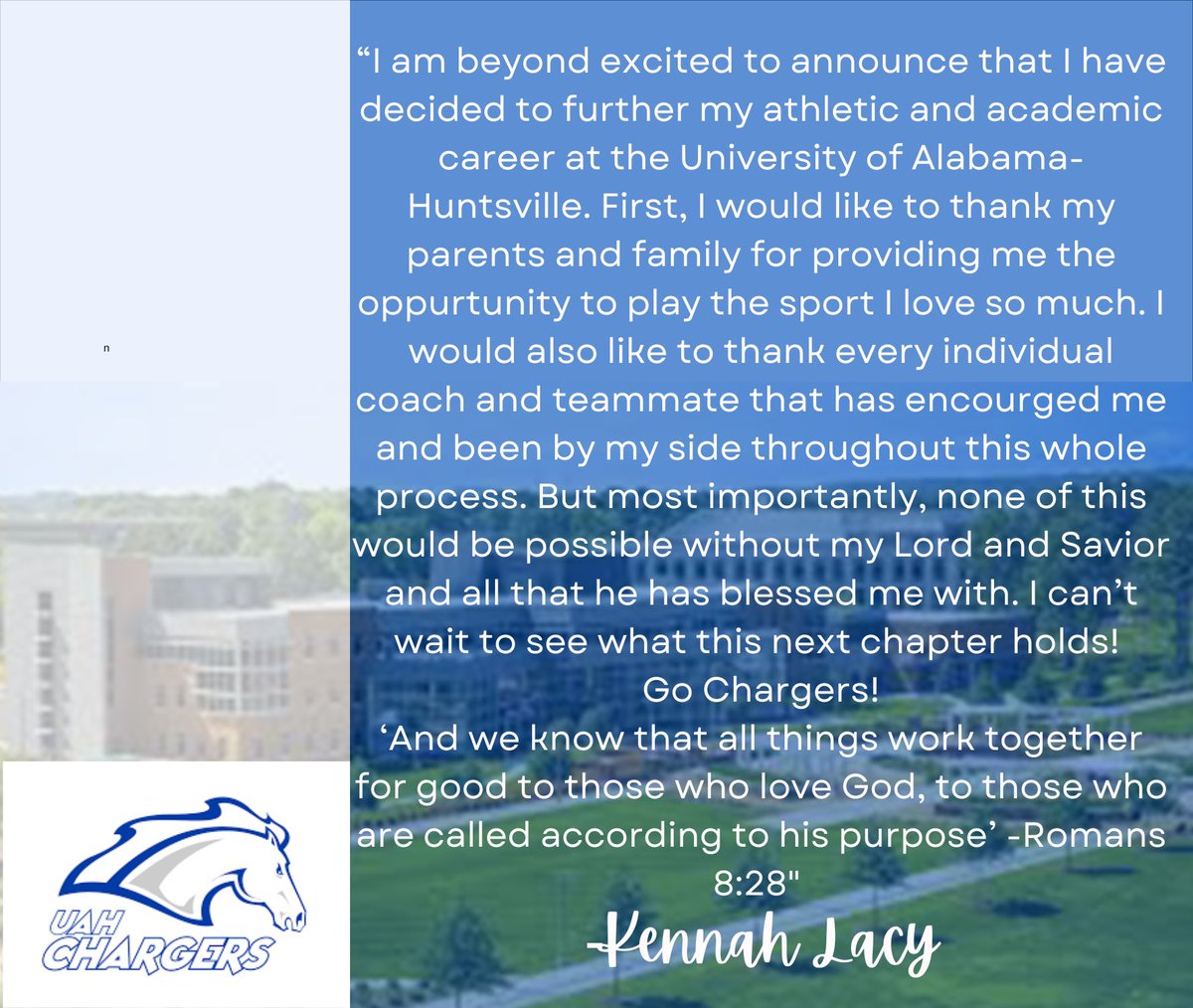 So exicted! <a href="/UAH_SB/">UAH Softball</a> <a href="/UAHCoachLes/">Les Stuedeman</a> <a href="/melcarter24/">Melanie Carter</a> <a href="/platinum_darby/">Tn Fury Platinum - Darby 16u</a> <a href="/zac_wakefield/">Zac Wakefield</a>