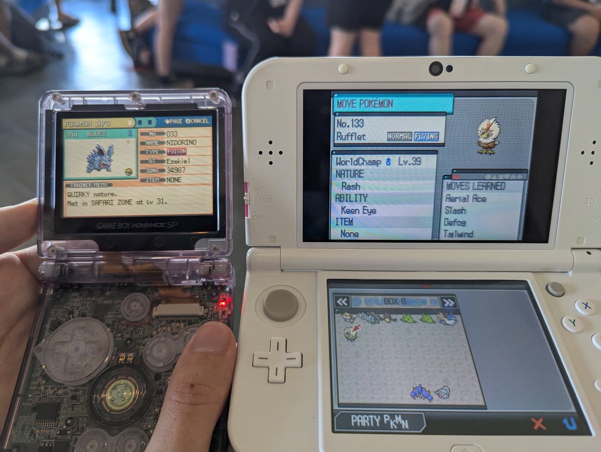 Kwikpanik's tweet image. 10,478 encounters accomplished in 1 Hour, with TWO shinies found, including a shiny Rufflet in my White Version!!

Thanks so much to everybody who came out and hunted at the 8192 World Championships Shiny Challenge!
