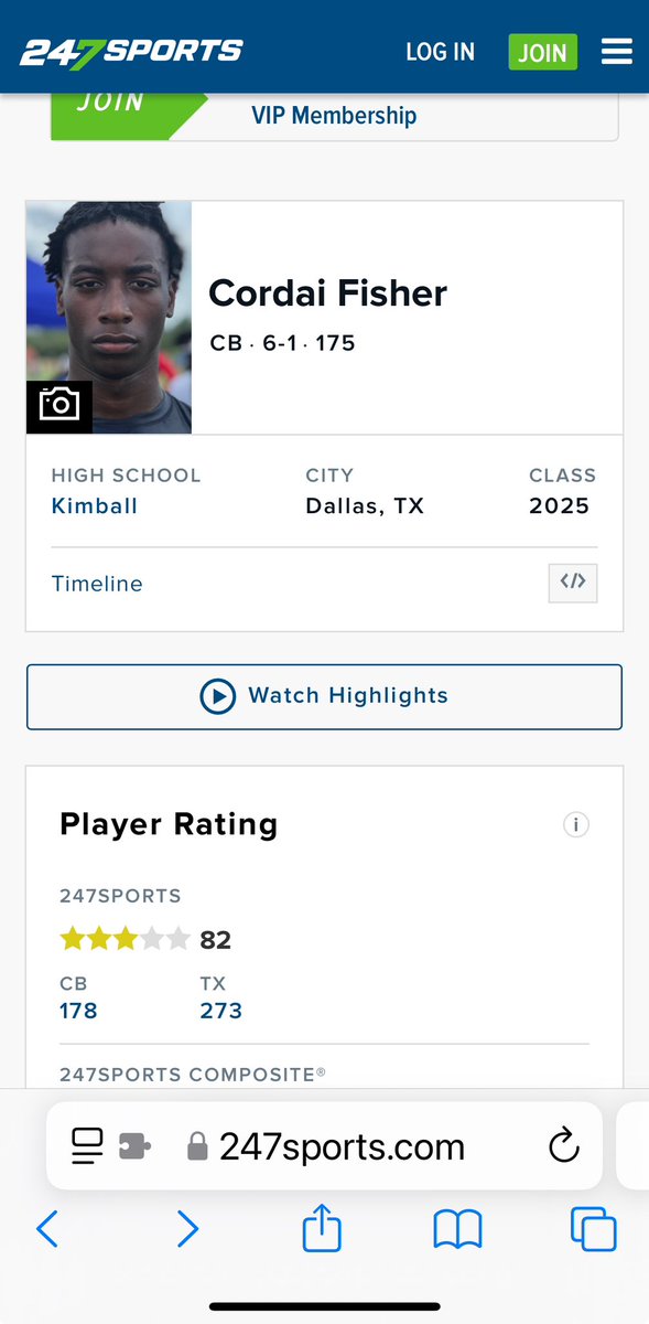 Cordai Fisher🕹️ (@cordaifisher06) on Twitter photo Thank you for the rating and ranking💯 <a href="/MikeRoach247/">Mike Roach</a> <a href="/TomLoy247/">Tom Loy</a> <a href="/Perroni247/">Brian Perroni</a> <a href="/247Sports/">247Sports</a> , time to prove everyone wrong💯💤 Thank you for the rating and ranking💯 <a href="/MikeRoach247/">Mike Roach</a> <a href="/TomLoy247/">Tom Loy</a> <a href="/Perroni247/">Brian Perroni</a> <a href="/247Sports/">247Sports</a> , time to prove everyone wrong💯💤