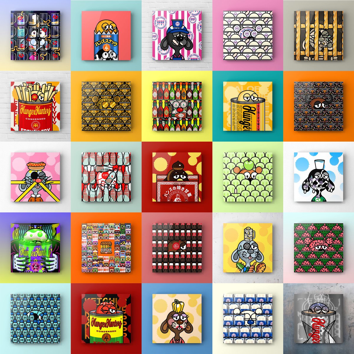 HungerHunterz_NFT🍔🍕🍣ﾊﾝｶﾞｰﾊﾝﾀｰｽﾞ tweet media