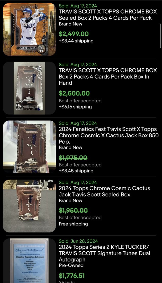 Wow. Travis Scott did it again 🌵💰

Who hit? Or were you not alerted about the raffle? 🤔